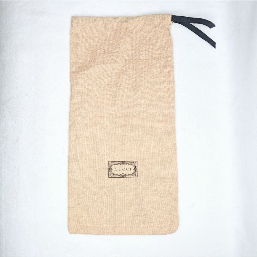 GUCCI Canvas Shoe Dust Bag 17" x 8.5"‎